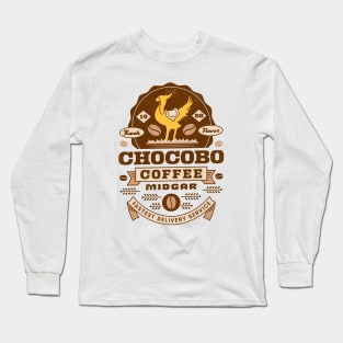 Chocobo Coffee Vintage Long Sleeve T-Shirt